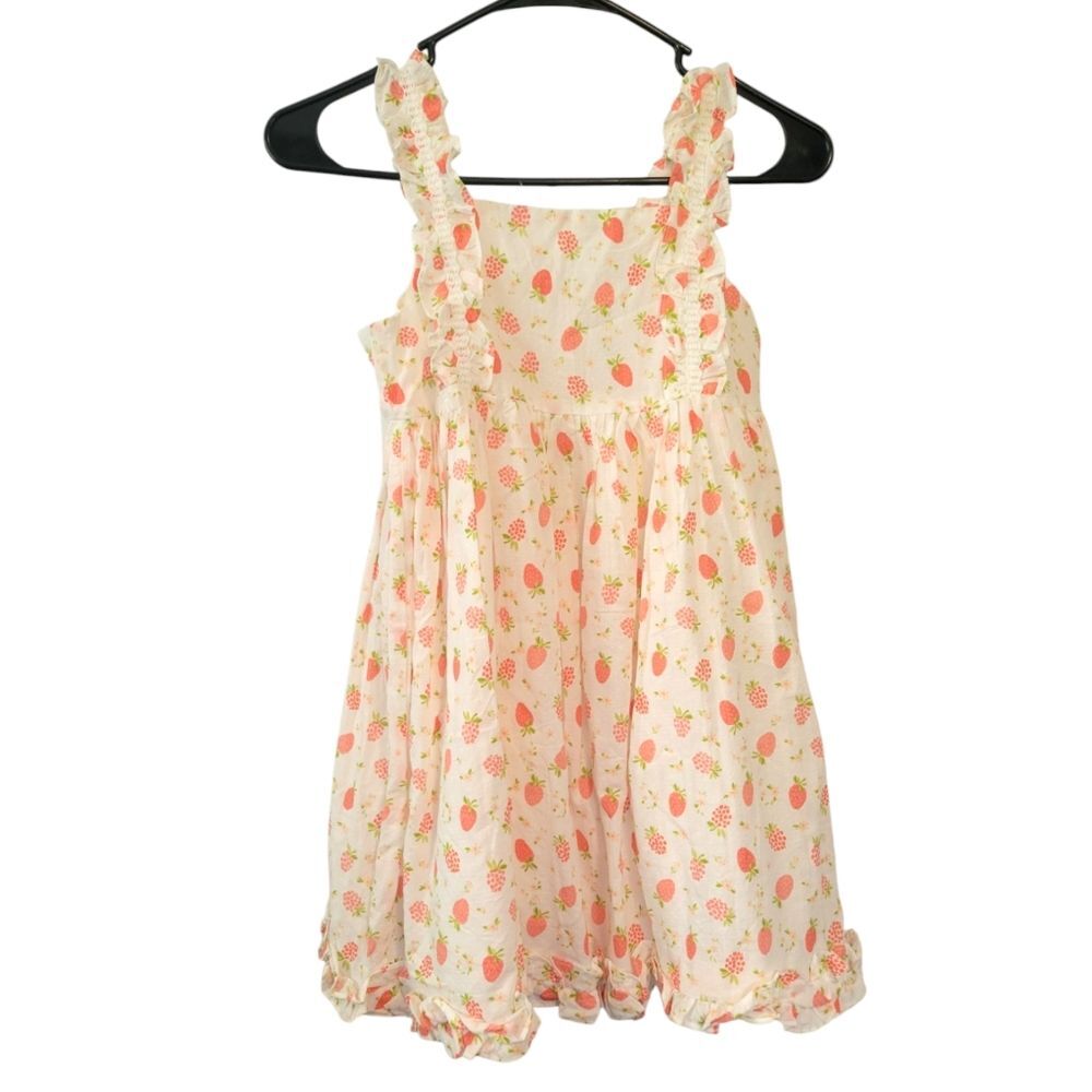 Joie Girls Strawberry Raspberry Print Sundress Size 8